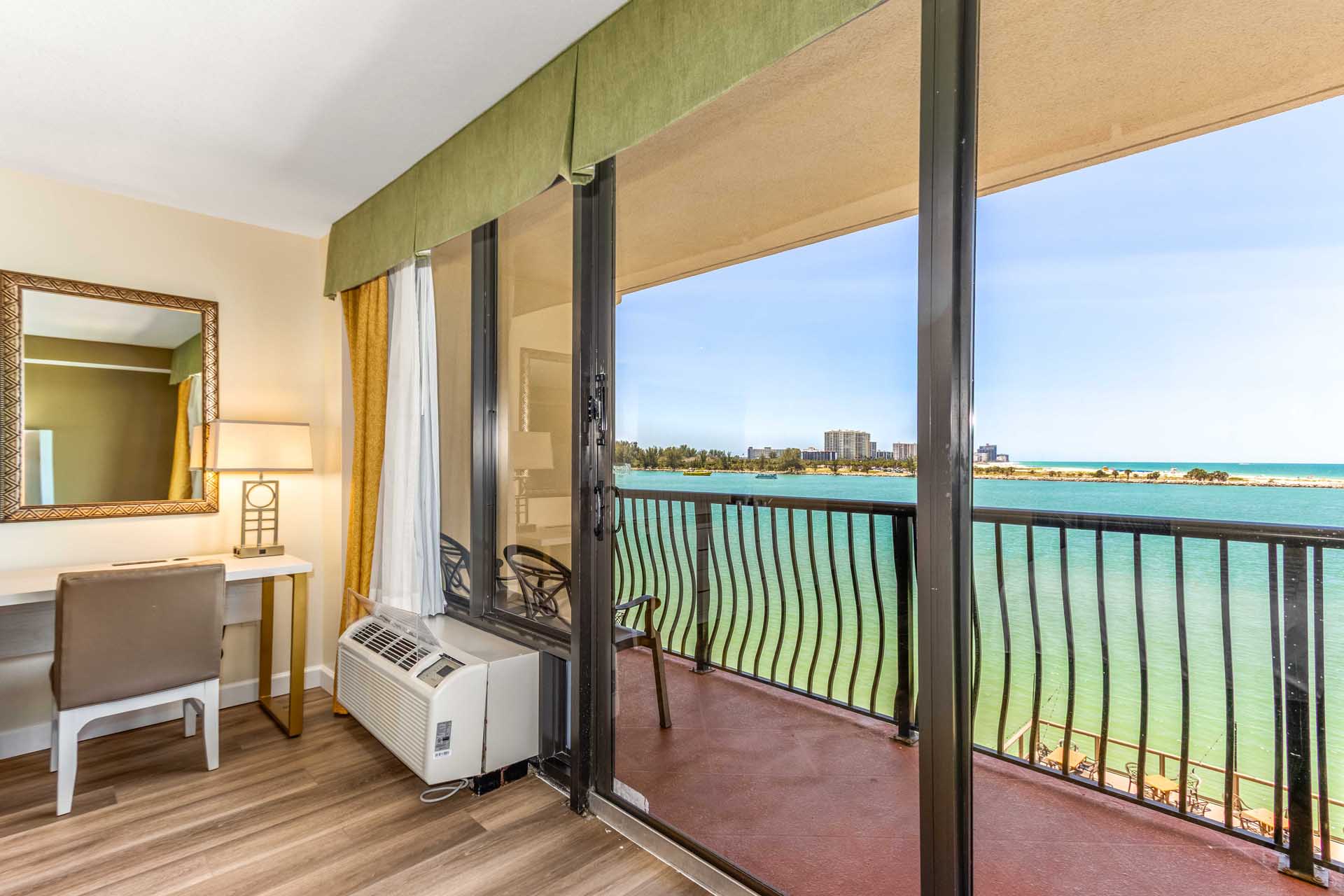 Private balcony with Gulf view